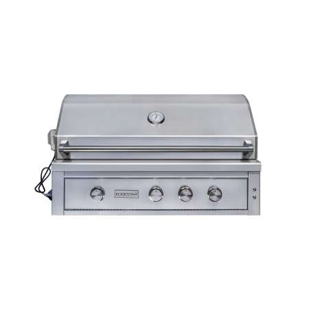 EdgeStar 89000 BTU 42 Inch Wide Natural Gas Built-In Grill with Rotisserie and LED Lighting - GRL420IBBNG - Wine Cooler City