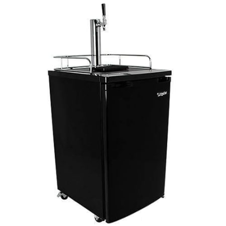EdgeStar 20 Inch Wide Kegerator and Keg Beer Cooler for Full Size Kegs with Cleaning Kit - KC2000CLEAN - Wine Cooler City