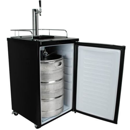 EdgeStar 20 Inch Wide Kegerator with Home Brew Tap and Ultra Low Temp - KC2000SSHBKG