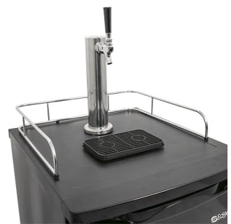 EdgeStar 20 Inch Wide Single Tap Kombucha Dispenser - Black Stainless Steel - KC2000KOM - Wine Cooler City