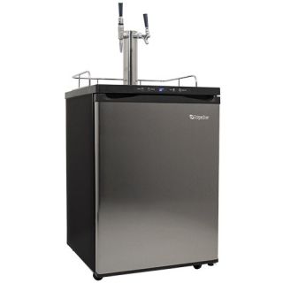 EdgeStar 24 Inch Wide Stout Kegerator with Digital Display - KC3000BC - Wine Cooler City