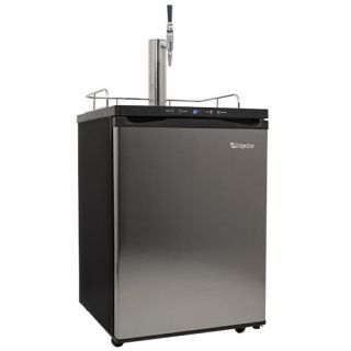 EdgeStar 24 Inch Wide Cold Brew Coffee Dispenser with Digital Display - Stainless Steel - KC3000SSCAFE - Wine Cooler City