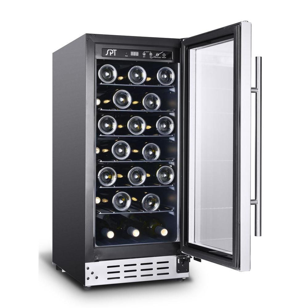 SPT - 33-Bottle Under-Counter Wine Cooler (Commercial Grade) - WC-3302US - Wine Cooler City