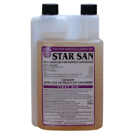 Five Star Star San 32 oz. Bottle - 7081C - Wine Cooler City