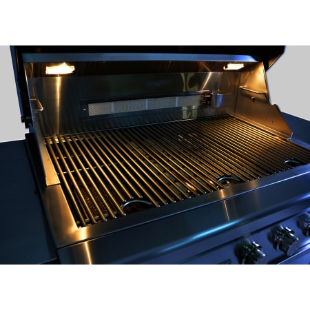 EdgeStar 89000 BTU 42 Inch Wide Natural Gas Built-In Grill with Rotisserie and LED Lighting - GRL420IBBNG - Wine Cooler City