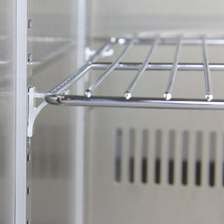 Kegco 24" Wide Single Tap Stainless Steel Built-In Right Hinge ADA Kegerator - Cabinet Only Model: HK-48ADA-BS