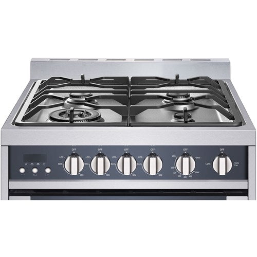 Magic Chef 24" Gas Freestanding Range, Convection Oven - Stainless - MCSRG24S