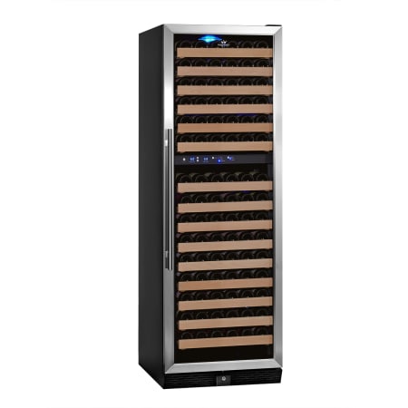KingsBottle 24 inch Wide 164 Bottle Capacity Dual Zone Wine Cooler - KBU-170D-SS - Wine Cooler City