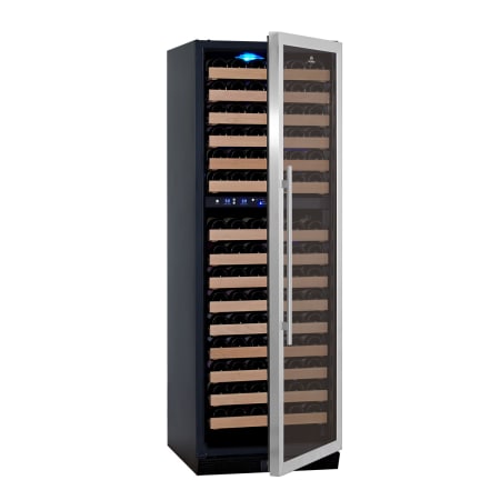 KingsBottle 24 inch Wide 164 Bottle Capacity Dual Zone Wine Cooler - KBU-170D-SS - Wine Cooler City