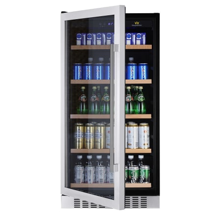 KingsBottle 24 inch Wide 334 Can Capacity Beverage Center - KBU-270B - Wine Cooler City