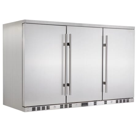 KingsBottle 53 inch Wide 260 Can Capacity Beverage Center with Solid Doors - KBU-328A-SD - Wine Cooler City