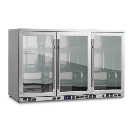 KingsBottle 53 inch Wide 260 Can Capacity Beverage Center - KBU-328C-SS - Wine Cooler City