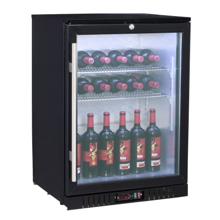 KingsBottle 24 inch Wide 160 Can Capacity Beverage Center - KBU-55-BP - Wine Cooler City
