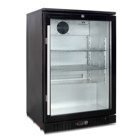 KingsBottle 24 inch Wide 160 Can Capacity Beverage Center - KBU-55-BP - Wine Cooler City