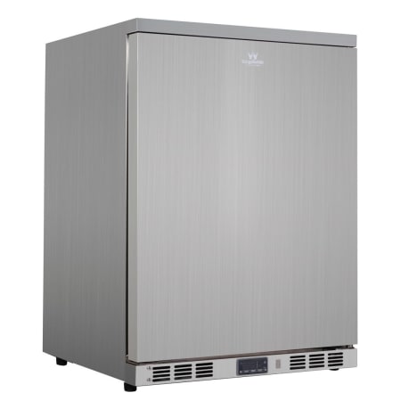KingsBottle  24 inch Wide 140 Can Capacity Beverage Center with Solid Doors - KBU-55A-SD - Wine Cooler City