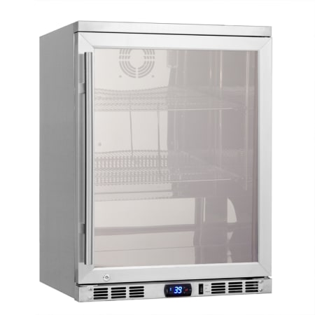 KingsBottle 24 inch Wide 140 Can Capacity Beverage Center - KBU-55C-SS - Wine Cooler City