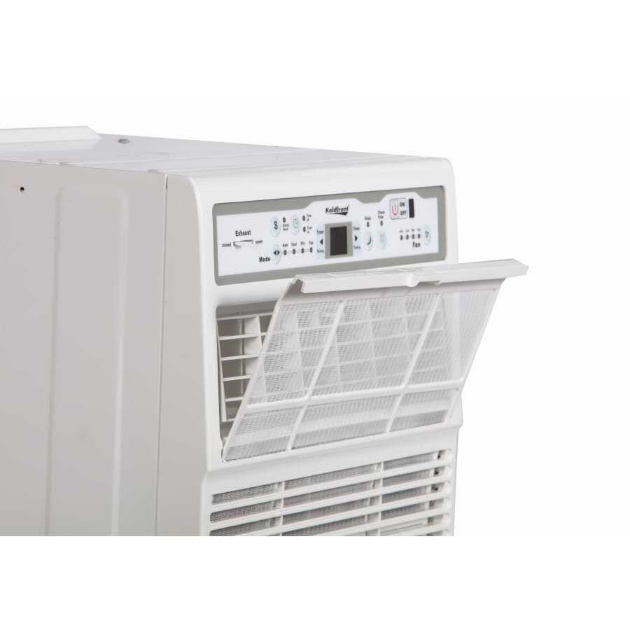 Koldfront 10000 BTU 115V Casement Air Conditioner with Dehumidifier and Remote Control - CAC10000W