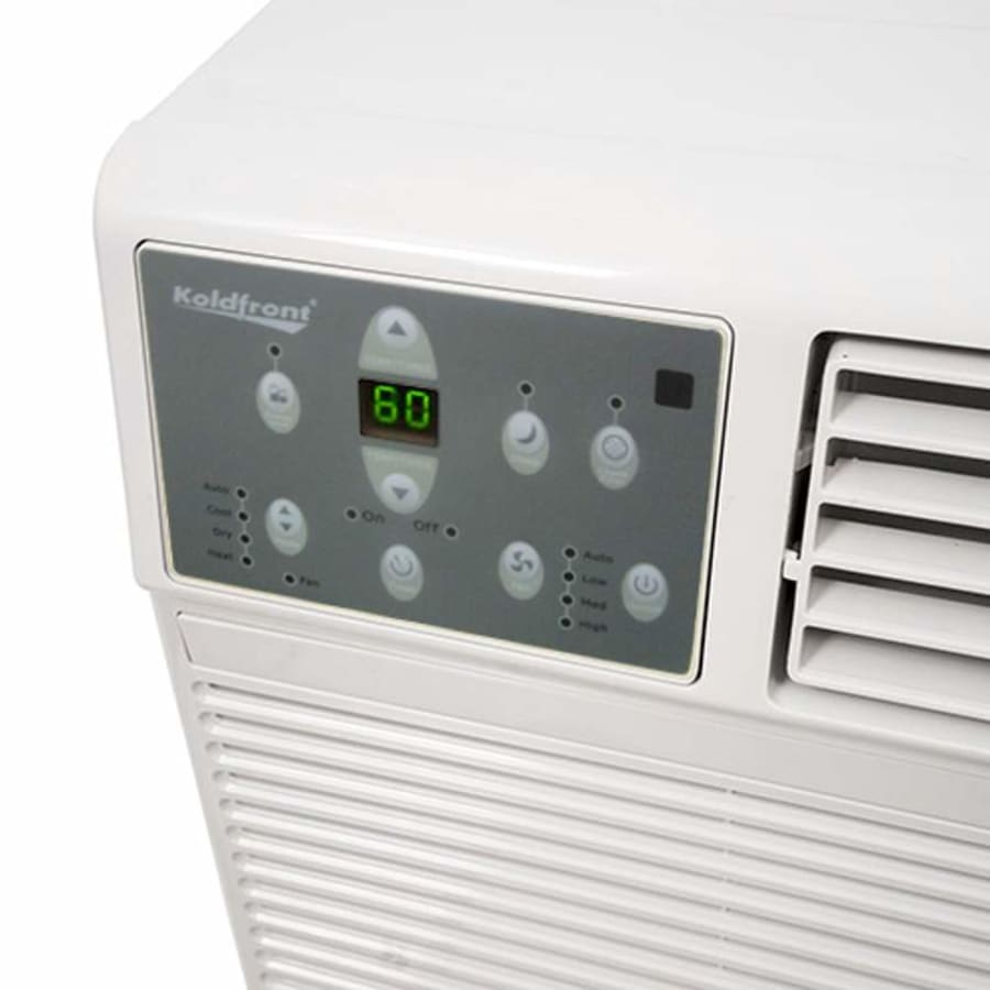 Koldfront 12000 BTU 230V Through the Wall Air Conditioner with 10600 BTU Heater with Remote And Sleeve - WTC12001WSLV