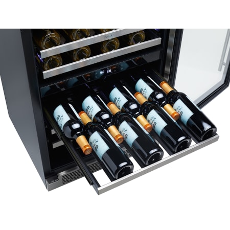 Zephyr Presrv™ 24 inch Wide 45 Bottle Capacity Built-In or Free Standing Wine Cooler with PreciseTemp™ Sensors - PRW24C02BG
