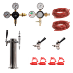 EdgeStar 24 Inch Wide Beer/Coffee Combination Kegerator with Digital Display - KC3000SSBC