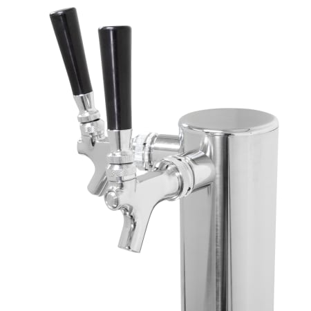 Taprite 4743DTSS-14 :: 14-Inch Dual Faucet Beer Tower - Wine Cooler City