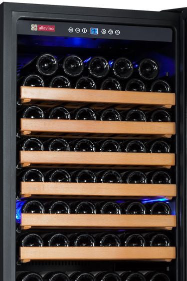 Allavino Classico Series 174 Bottle Single-Zone Wine Cooler Right Hinge YHWR174-1BWRN - Wine Cooler City