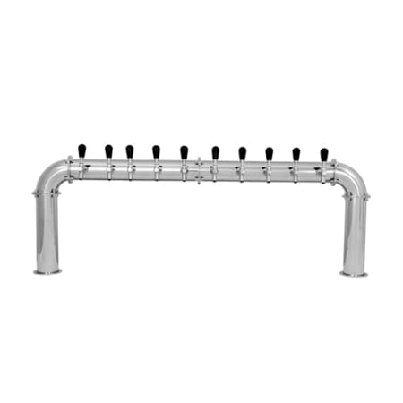 UBC 10 Faucet Arcadia Stainless Beer Tower - Glycol Cooled - AC246-10 - Wine Cooler City