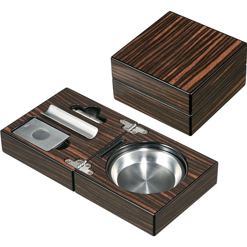 Visol Bremen Cigar Ashtray with Cigar Cutter and Punch - Wine Cooler City