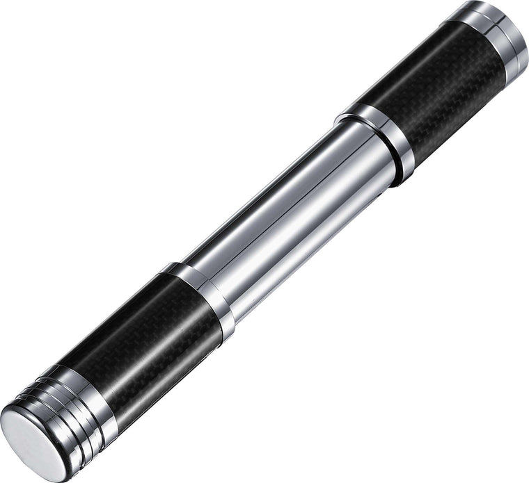 Visol Kinetic Carbon Fiber & Stainless Steel Adjustable Cigar Case - Wine Cooler City