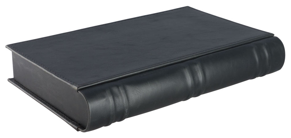 Visol Folio Black Leather Travel/Desktop Humidor Set - Holds 5 Cigars - Wine Cooler City