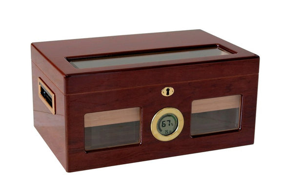The Valencia Digital Lacquer Humidor by Prestige Import Group