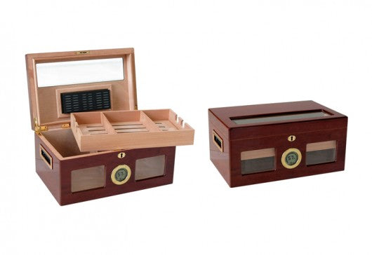 The Valencia Digital Lacquer Humidor by Prestige Import Group