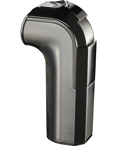 Visol Handle Triple Jet Flame Satin Gunmetal Cigar Lighter - Wine Cooler City