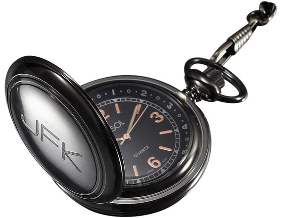 Visol Diesel Gun Metal Pocket Watch - Wine Cooler City
