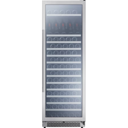 Zephyr Presrv™ 24 Inch Wide 148 Bottle Capacity Built-In or Free Standing Wine Cooler with Active Cooling and PreciseTemp - PRW24F01BG
